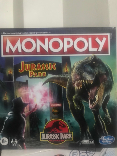 Imagen 7 de 8 de Monopolio Jurassic Park - Monopoly Jurassic Park @