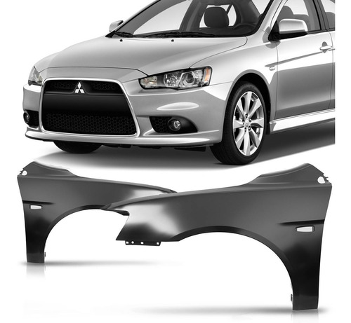 Paralama Dianteiro Lancer Gt 2009 2010 2011 2012 2013 14 15