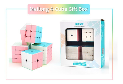 Imagen 2 de 8 de Set De Cubos Mágicos Moyu Clasicos