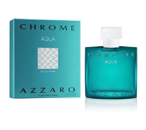 Perfume Azzaro Chrome Aqua 50ml Hombre Original Importado