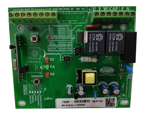 Imagem 3 de 4 de Motor Portão Eletrônico Correr Rossi Dz Atto Turbo 1/5 10s