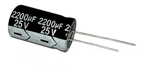 comprar Capacitor Electrolitico 2200uf 25v  Kit 5pzas