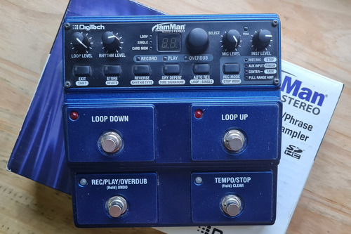 Digitech Jam Man Looper/phrase Sampler Stereo