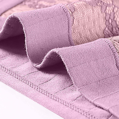 Bragas Para Mujer, Ropa Interior Lisa Casual De Algodón De C