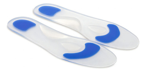 Plantilla de silicona Hidrolight Pilot Therapeutic Arc, color transparente, plantilla con puntos azules, talla 35/36