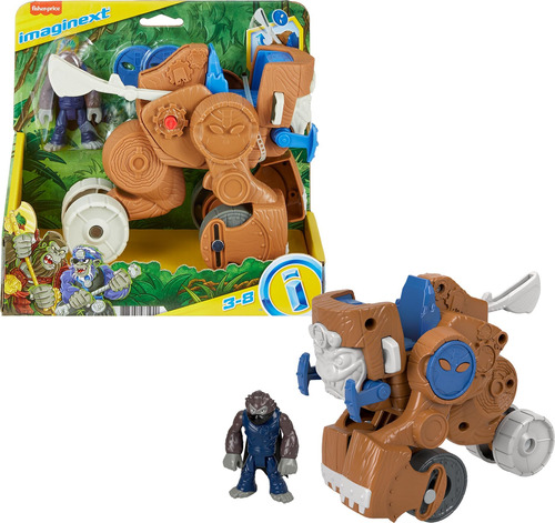 Fisher-price Imaginext, Juguete Preescolar, Mono, Catapulta,