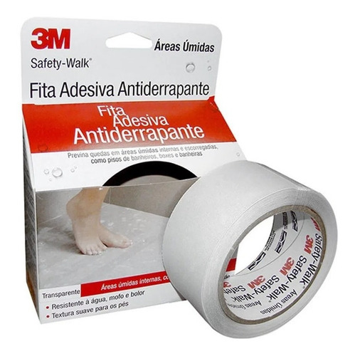 Fita Anti Derrapante Prova D'água P/ Banheiros 30cm 5 Fitas