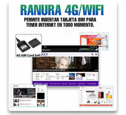Radio Android Toyota Universal Apple Carplay Android Auto 4g