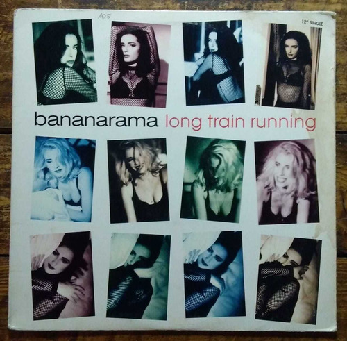 Bananarama Long Train Running Vinilo 12 Usa 1991 Gipsy Kings (Usado)