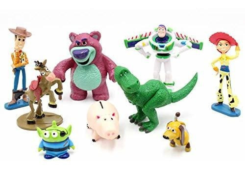 9 Piezas Toy Story Cake Toppers Mini Figurines Cupcake Decor