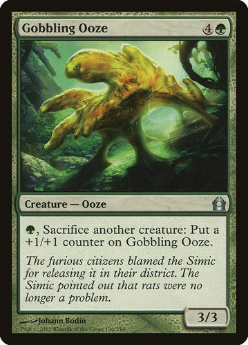 Carta Magic Gobbling Ooze  X4 Unidades Playset Rtr