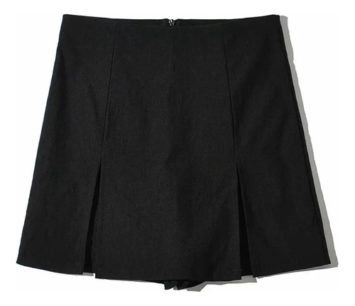 Señoras Sexy Split Mini Falda Pantalones 1