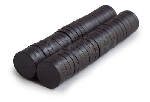 Imagen 3 de 4 de Imán Ficha Redondo Marca Cbx De 14mm X 3mm Por 50 Unidades