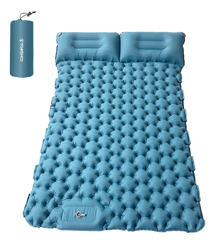 Colchoneta De Camping Tomshoo Con Almohada De Aire