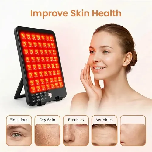 Painel De Terapia De Luz Vermelha Dobrável 660nm 850nm Infra