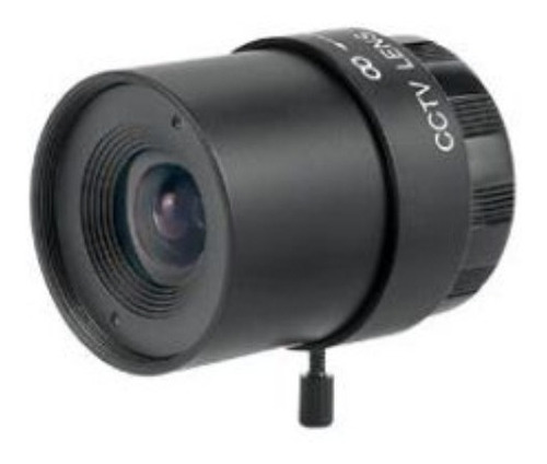 Lente Iris Fijo 4,6, 8, 12mm Cristal P/camara Seguridad Cctv