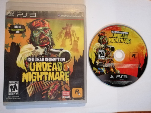Red Dead Redemption Undead Nightmare Ps3 (Reacondicionado)