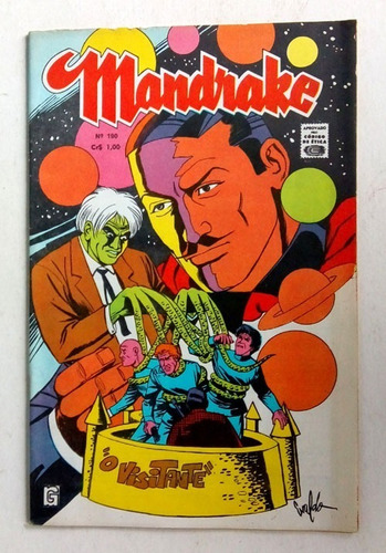Mandrake N.190 - 1. Série - 1972 - Rge - Ler Descrição - S(058)