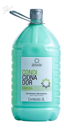 Condicionador Babosa Maciez E Hidratação Zibelle 2l