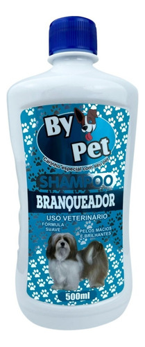 Shampoo Pet Cães Gato Uso Veterinário Brilho E Maciez 500ml Fragrância Branqueador