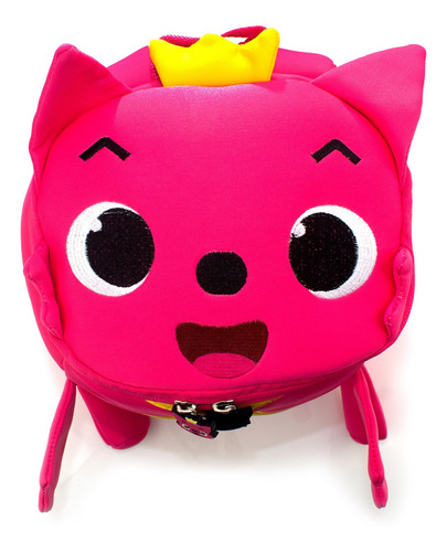 Mochila Atmpacks 3016.0 Color Rosa Diseño Baby Shark Pinkfong 14.56l