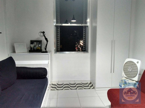 Imagem 23 de 23 de Kitnet Com 1 Dormitório À Venda, 21 M² Por R$ 138.000,00 - Itararé - São Vicente/sp - Kn0694