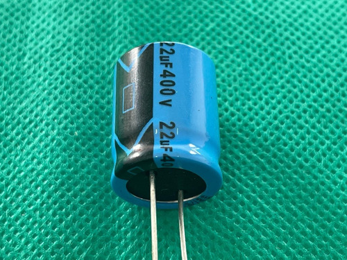10x Capacitor Eletrolítico 22uf/400v 85° 16x20mm Lelon