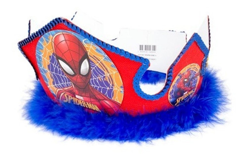 Gorro Festejado Cumpleaños Spiderman Cotillón Activarte