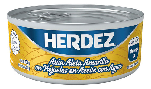 AtĂșn Herdez En Aceite De 130 Gr, Caja Con 36 Piezas