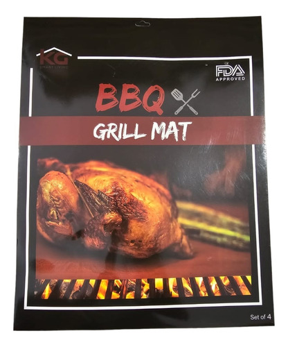 Grill Mats Tapetes Antiadherentes (paquete De 4 Piezas)