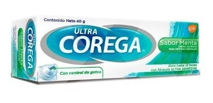 Ultra Corega Crema Menta X 40 Gr San Roque