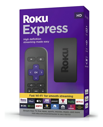 Roku Express Hd Streaming Español Hdmi Alta Velocidad