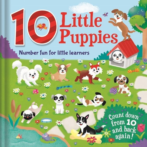 10 Little Puppies, De Autor, Sin. Editorial Base, Tapa Dura En Inglés