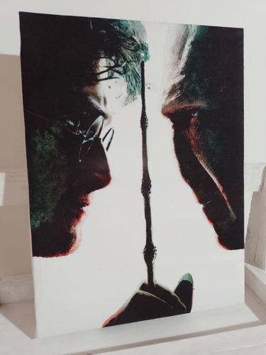 Imagen 2 de 3 de Cuadros Decorativos Con Luz Retroiluminados/ Harry Potter