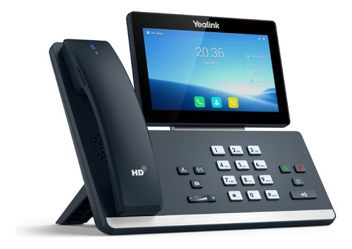 Yealink T58w - Telefone Ip 16 Linhas, Poe, Wifi, Com Câmera