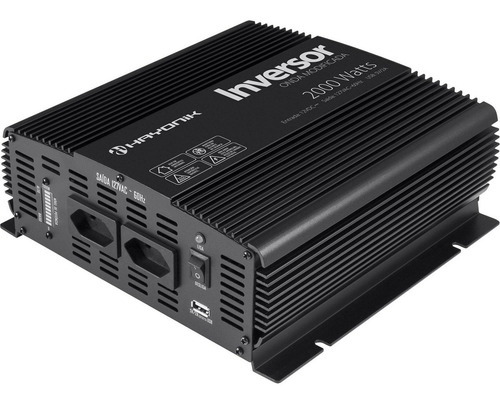 Inversor Conversor Automotivo 12v 110v 2000w Power Inverter