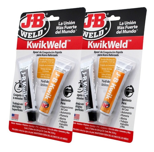 Adhesivo Epóxico Kwik 8276spa Jb Weld 1 Oz