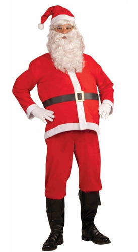 Disfraz Para Adulto Santa Claus Desechable Talla Única