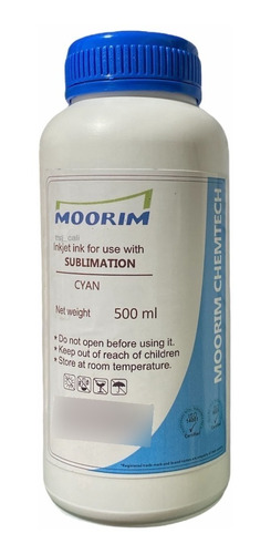 Medio Litro De Tinta Moorim Sublimación Koreana 500ml