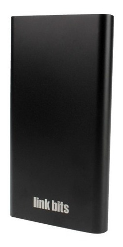 Cargador Portatil Power Bank Celular Tablet 2 Puertos Usb  Color Negro