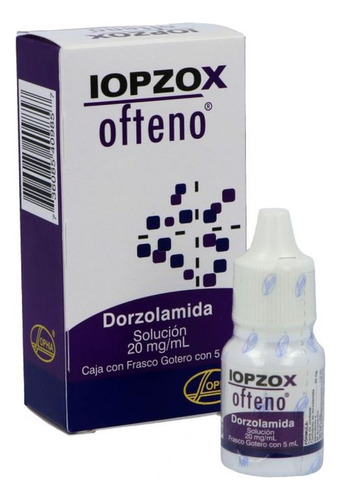 Iopzox Ofteno Solución 20 Mg /ml Caja Con Frasco Gotero Con