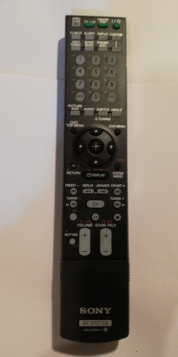 Control Remoto Para Sony Home Theater 5.1 Rm-adp017