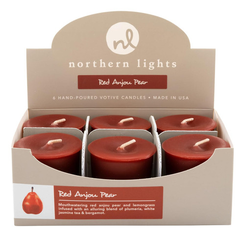 Northern Lights Candles Paleta De Fragancias Votivas 6 Pieza