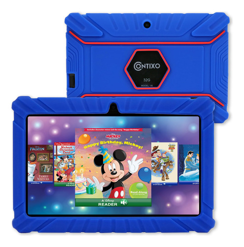 Tablet Contixo V8-2 Para Niños, 7 Pulgadas, 16 Gb, Android 8
