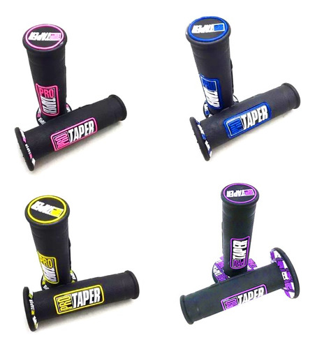 Puños Pro Taper Para Moto Enduro Calle Motocross Colores