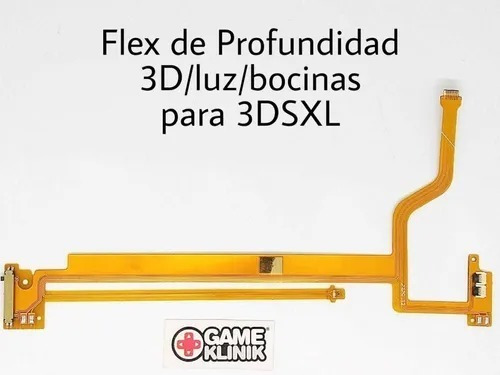 Flex Profundidad 3d / Luz / Bocinas /3ds Xl 1a. Generación