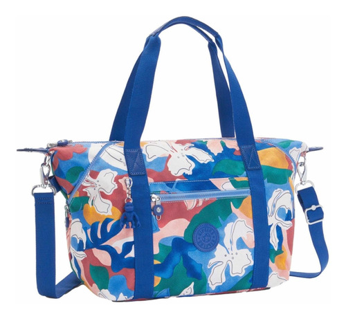 Bolsa Kipling Botanical Print. Modelo Art