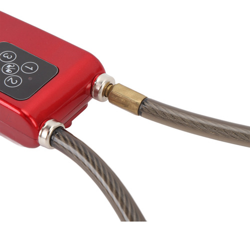 Cadena Antirrobo Con Cerradura Digital Para Motocicleta, Ala