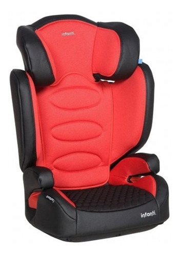 Silla De Carro Premium Isofix Rojo Con Negro Infanti