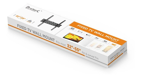 Imagen 3 de 3 de Soporte Fijo De Pared Para Tv Monitor 32'' A 55'' Con Nivel